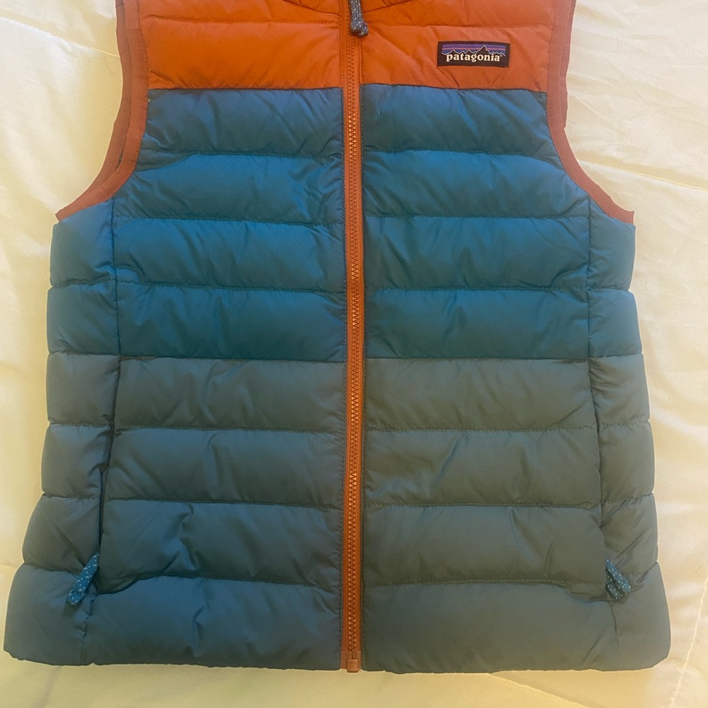 Patagonia Kids' Two-Tone Puffer Vest